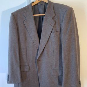 Hickey-Freeman wool suit.  Gray